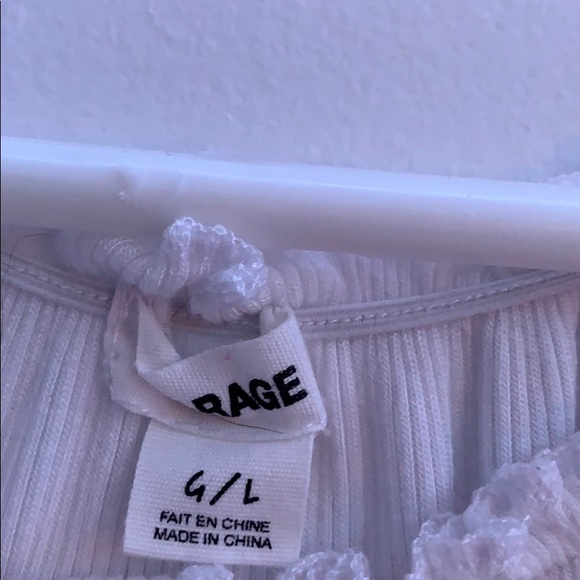 White off the shoulder top - Picture 3 of 3